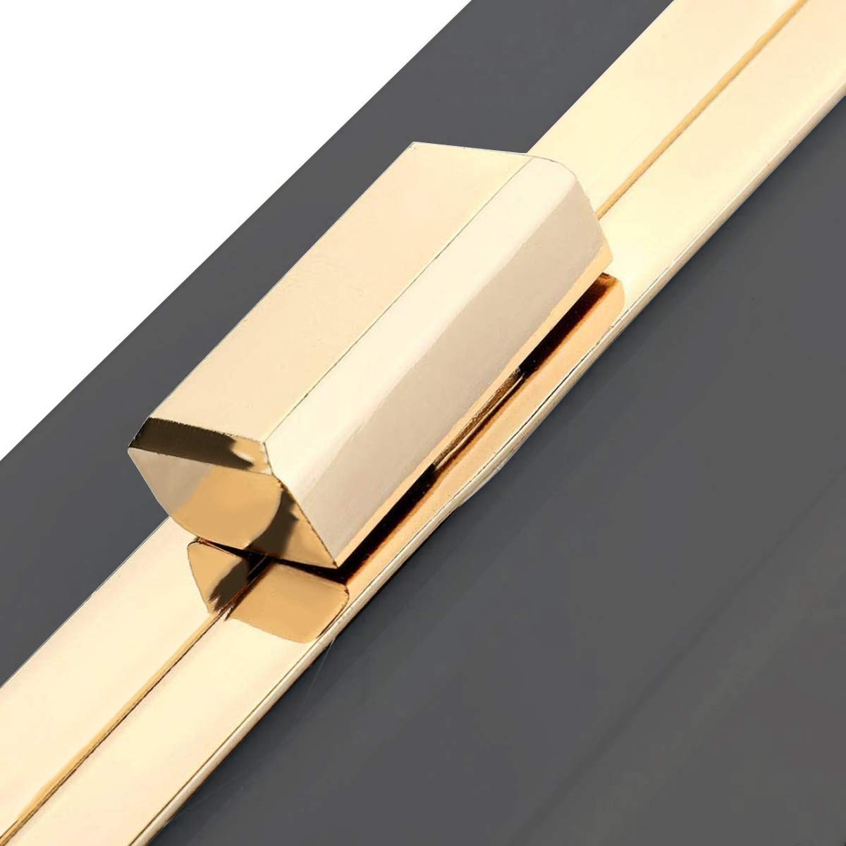 Premium Rectangular Metal Purse Frame for Resin Clutch Bags - DIY Handbag Mold Kit in Gold | Perfect for Crafting Unique Resin Purses, Evening Bags & Fashion Accessories