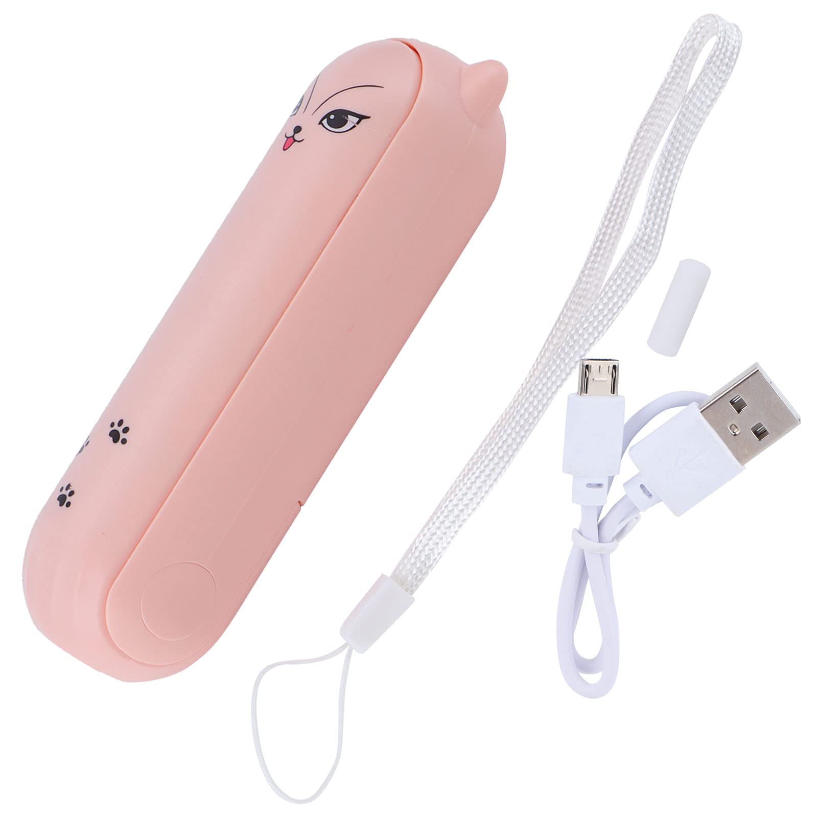Foldable USB Rechargeable Handheld Fan with Flashlight - Portable Mini Fan for Travel, Outdoor, Office & Home Use - Silent Operation & Aroma Diffuser Function