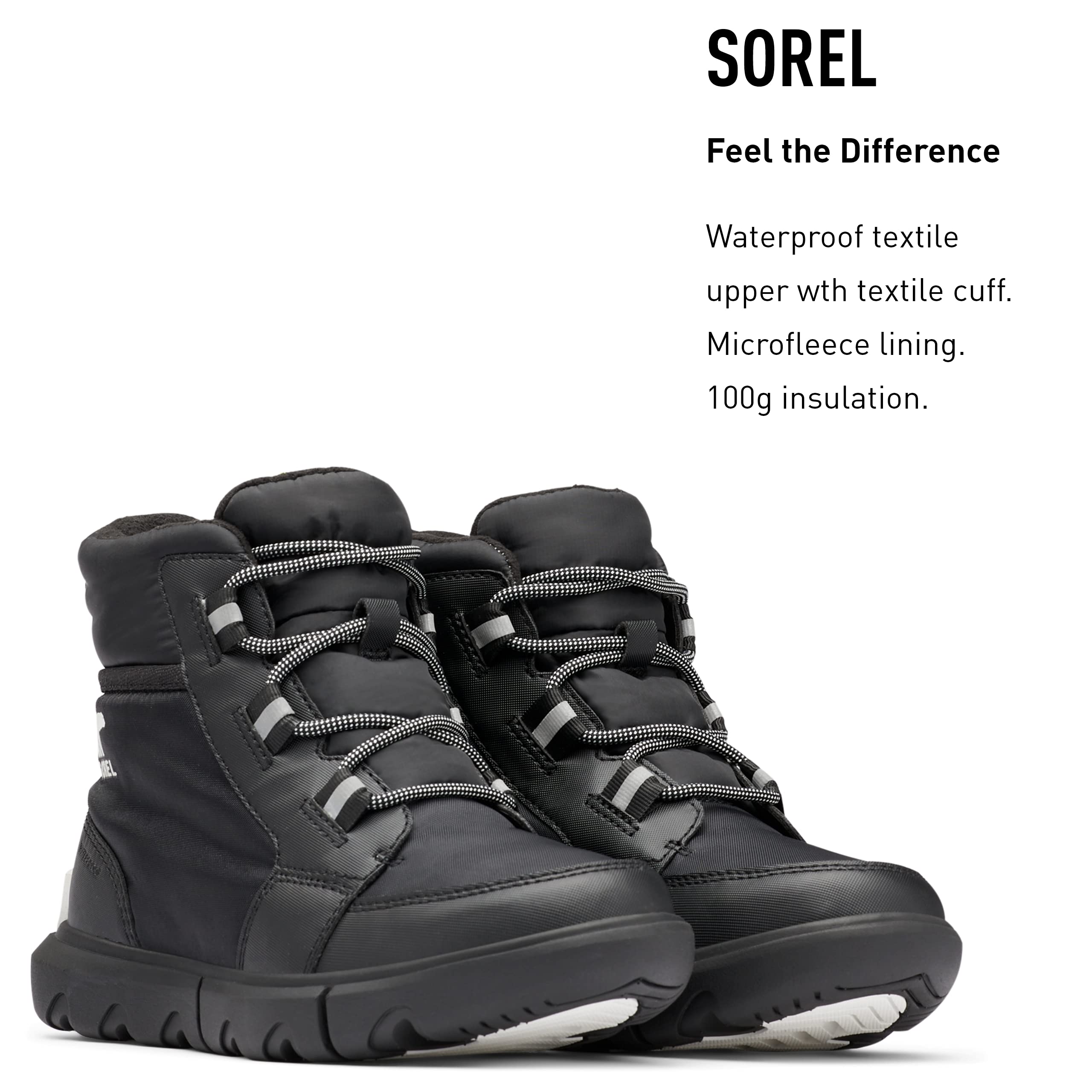 Sorel Women's Waterproof Winter Boots - Insulated Snow Boots for Cold Weather, Hiking & Outdoor Activities