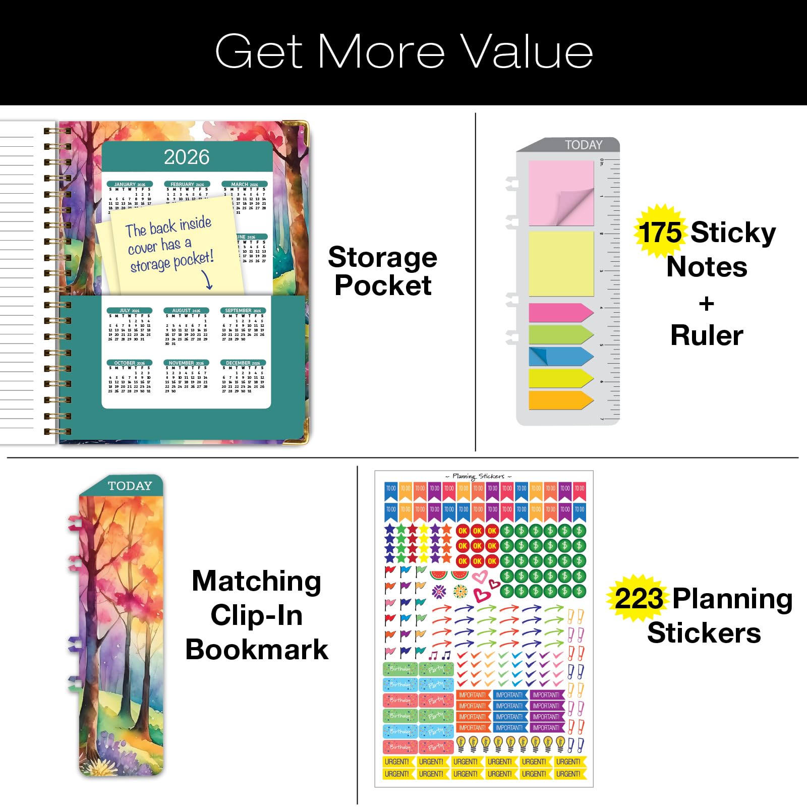 2025 Hardcover Planner 8.5
