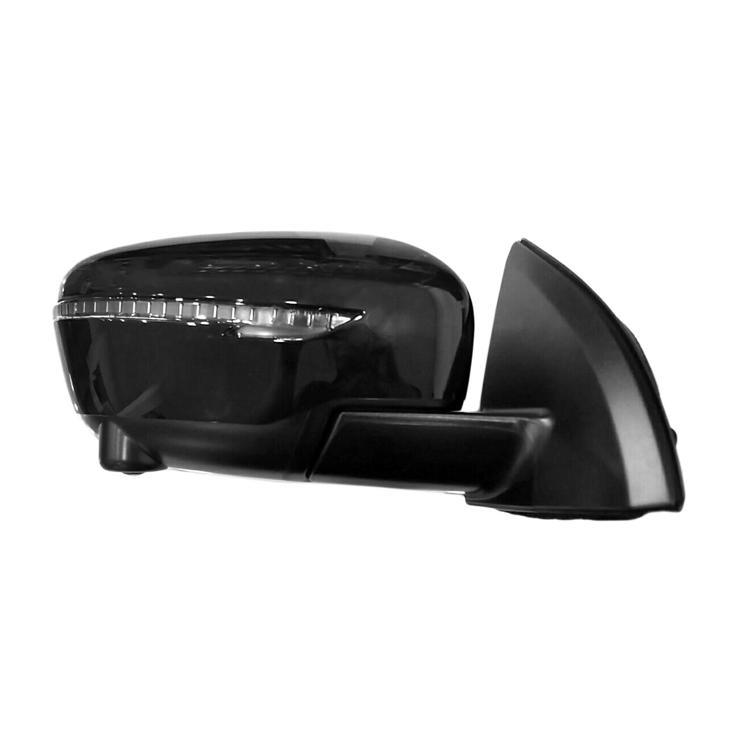 Sherman Replacement Right Side Mirror for Nissan Qashqai - Exterior Rear View Mirror Compatible with NI1321302 (Perfect for Parking & Lane Changing Safety)