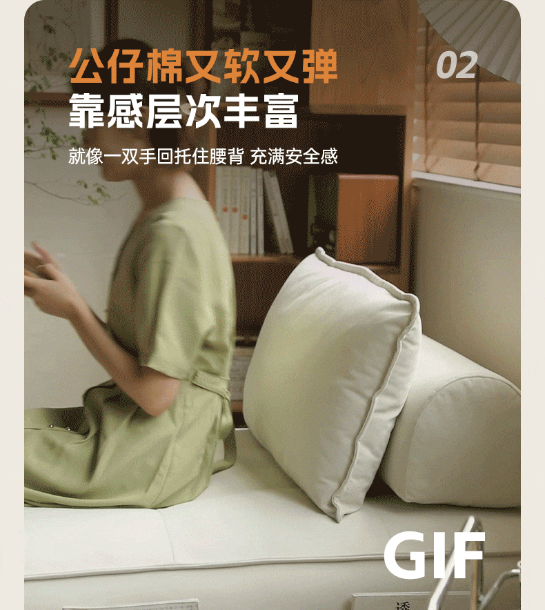 Retractable Fabric Cream Single Bed - Space-Saving Foldable Bed for Guest Room, Dorm, or Small Apartments
