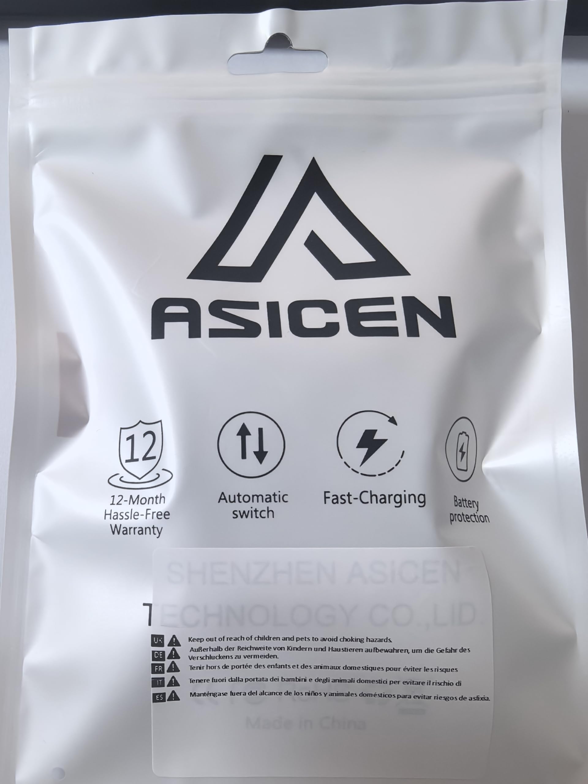 ASICEN 3-in-1 Retractable Charging Cable [1.2m] - Fast Charging USB Cable with Lightning/Type C/Micro USB for iPhone 15, Samsung Galaxy, Huawei, PS5, Tablets & Pixel - Perfect for Travel, Office & Home Use