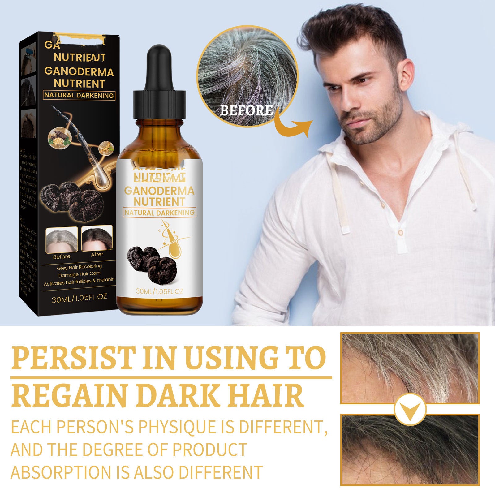 Best Moisturizing Hair Repair Massage Brush for Damaged Hair - At Home Hair Care Treatment for Dry & Frizzy Hair - Perfect for Salon Style Scalp Massage & Hair Growth Therapy