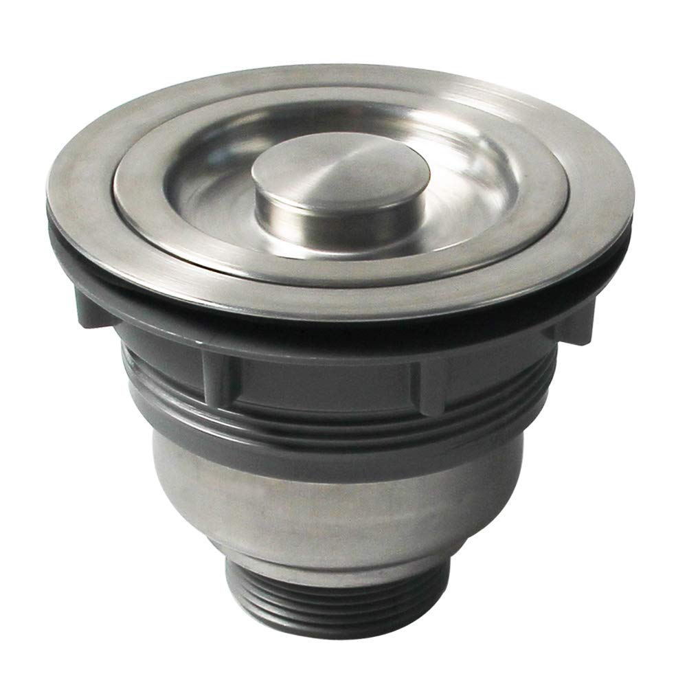 Talea 3-1/2 Inch Stainless Steel Kitchen Sink Strainer & Drain Assembly Kit with Sealing Lid - Durable Home Kitchen Sink Accessories for Easy Cleaning and Maintenance