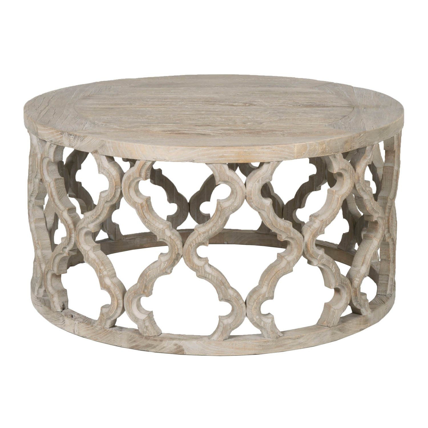 Modern Clover Coffee Table - Stylish & Functional Living Room Furniture for Small Spaces - Perfect for Apartments, Dorms & Cozy Homes