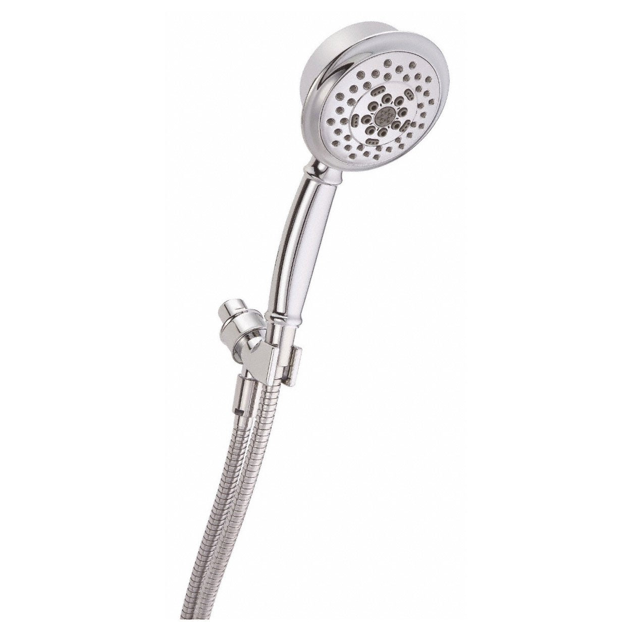 Danze Chrome 5-Function Handheld Shower Head with Spray Kit - High Pressure Showerhead for Relaxing Bath & Spa Experience at Home