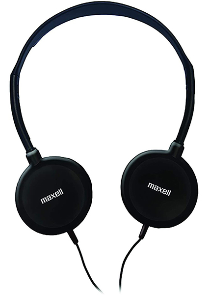 Maxell HP 200 Stereo Headphones for School & Learning - Comfortable Over-Ear Design with Clear Sound (Multi-Pack Options) - Perfect for Online Classes, Study Sessions & E-Learning