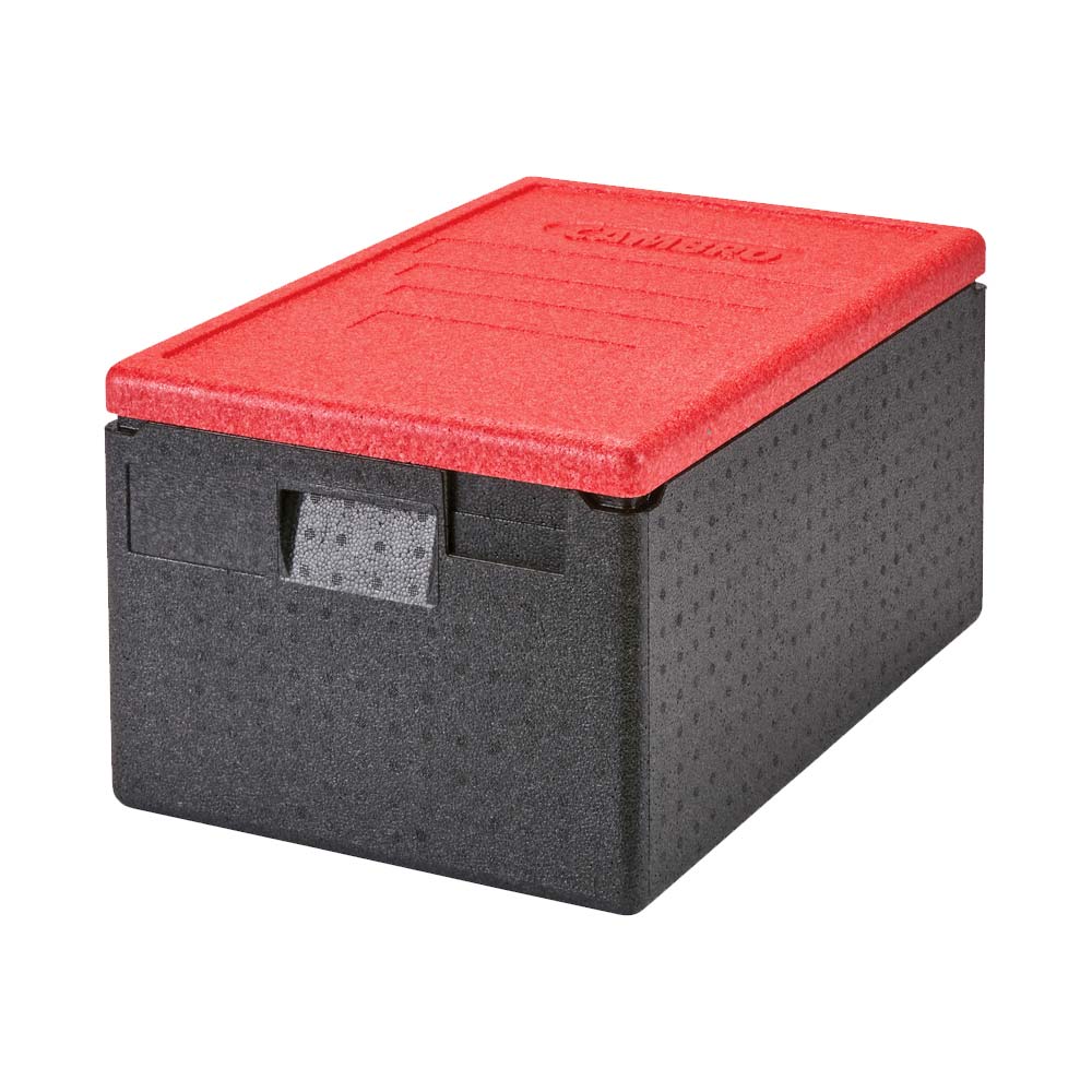 Cambro EPP180LID365 Cam GoBox Insulated Food Pan Carrier Lid - Red | Durable Insulated Food Container for Catering, Restaurants & Meal Delivery | Perfect for Hot & Cold Food Transport