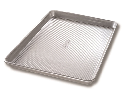 Non-Stick USA Half Sheet Pan - 18 x 13 Inch Baking Sheet for Cookies, Roasting Vegetables & Meal Prep | Heavy Duty Commercial Grade Cookie Sheet for Oven, Freezer & Dishwasher Safe