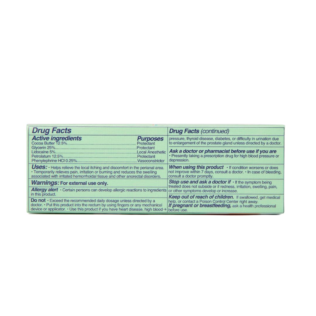 Megababe Hemorrhoidal Ointment with 5% Lidocaine - Fast Acting Pain & Itch Relief for Hemorrhoids - Reduces Swelling & Discomfort - 1.25 oz Tube - Perfect for Postpartum Care & Digestive Health Support