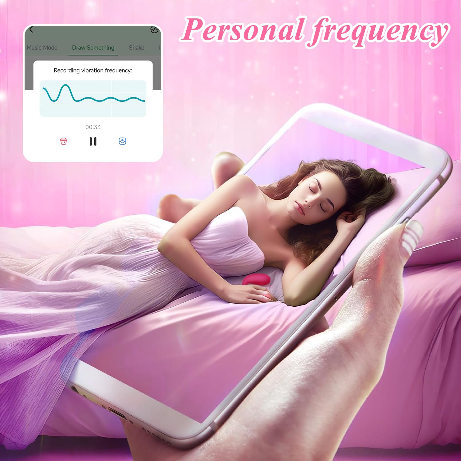 Wireless Remote Control Egg Vibrator for Women - APP Controlled Rechargeable G-Spot & Clitoral Stimulator with 9 Vibration Modes, Powerful Quiet Adult Toy for Couples Play & Solo Pleasure | Perfect for Long Distance Relationships & Discreet Use at Home