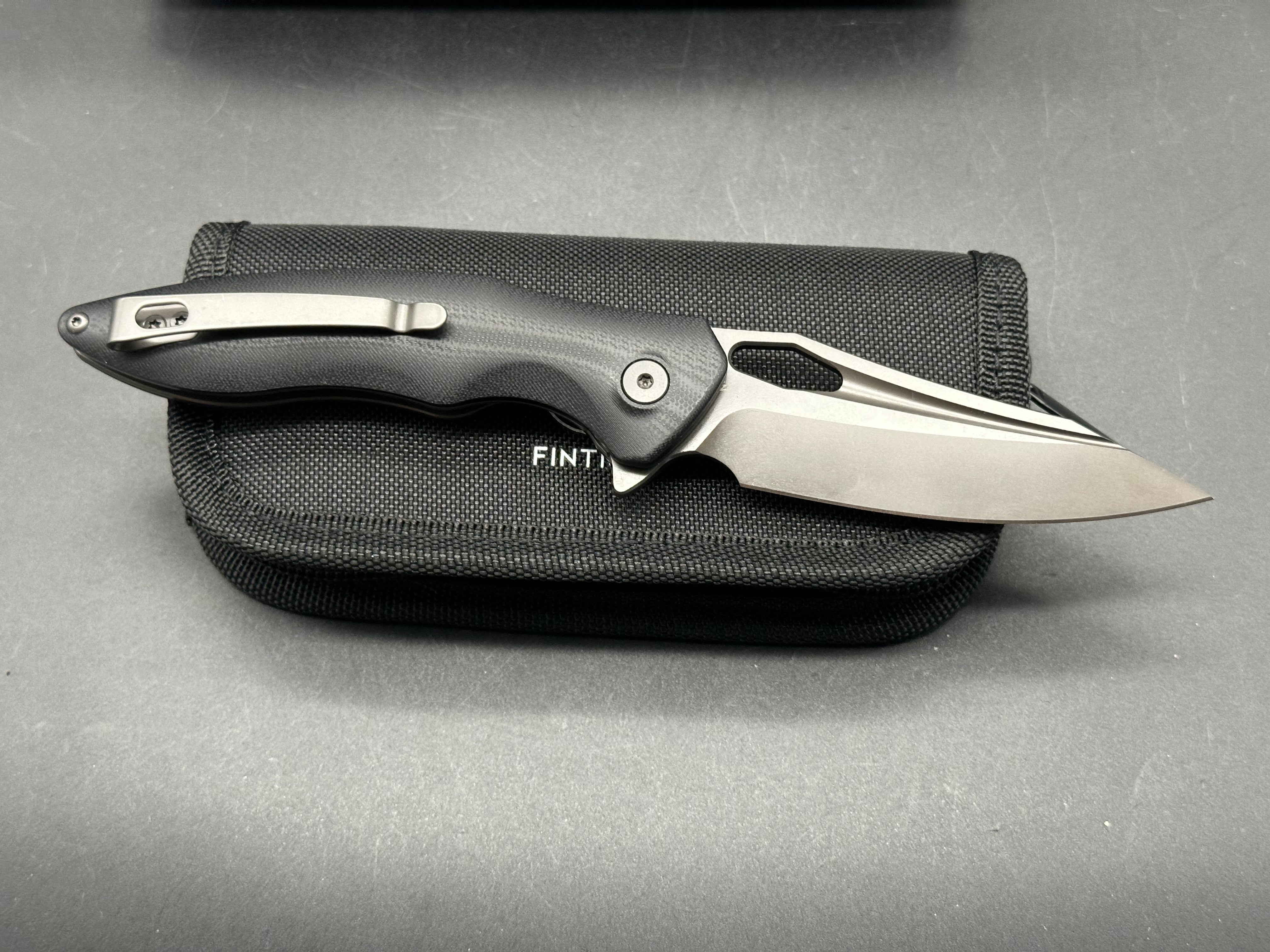 Fintiso Apollo Folding Pocket Knife - 3.3
