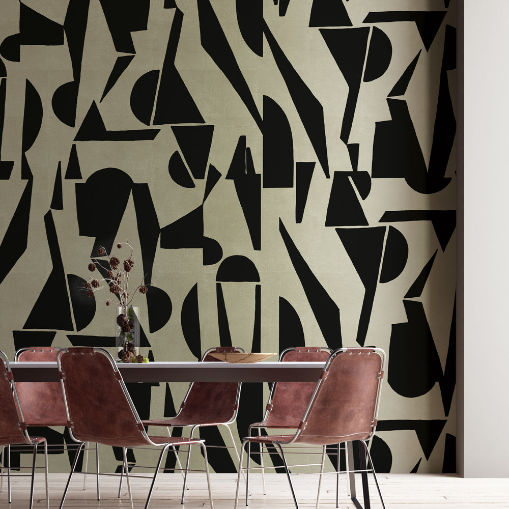 Enigma Peel and Stick Wall Mural - Self-Adhesive Removable Wallpaper for Home Decor - Perfect for Living Room, Bedroom, and Office Spaces