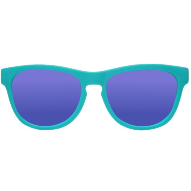 Classic (8-12) Totally Teal Polarized Purple Sunglasses - UV Protection & Fashion Eyewear for Women & Men | Perfect for Beach, Driving & Outdoor Activities