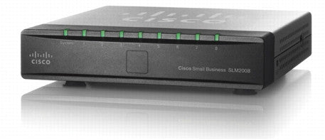 Cisco SG200-08 8-Port Gigabit Smart Switch - Ideal for Home Office & Small Business Networking