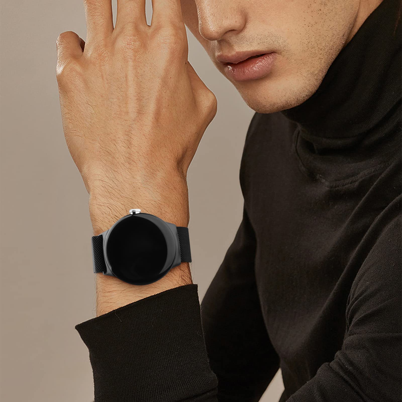Stainless Steel Band for Google Pixel Watch 1/2/3 41mm - Adjustable Strap for Men & Women - Perfect for Workouts & Daily Wear