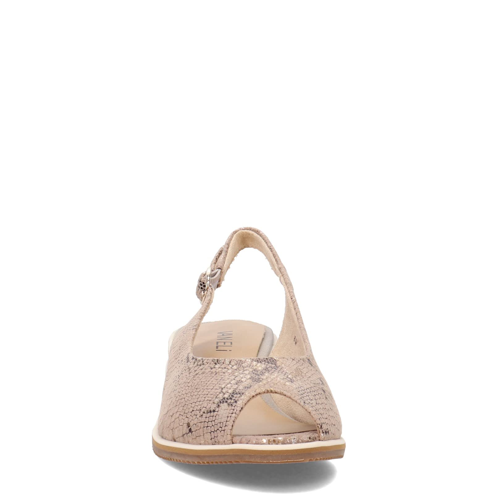 VANELi Women's White Sandals - Comfortable Casual Summer Shoes for Walking, Beach, and Outdoor Activities