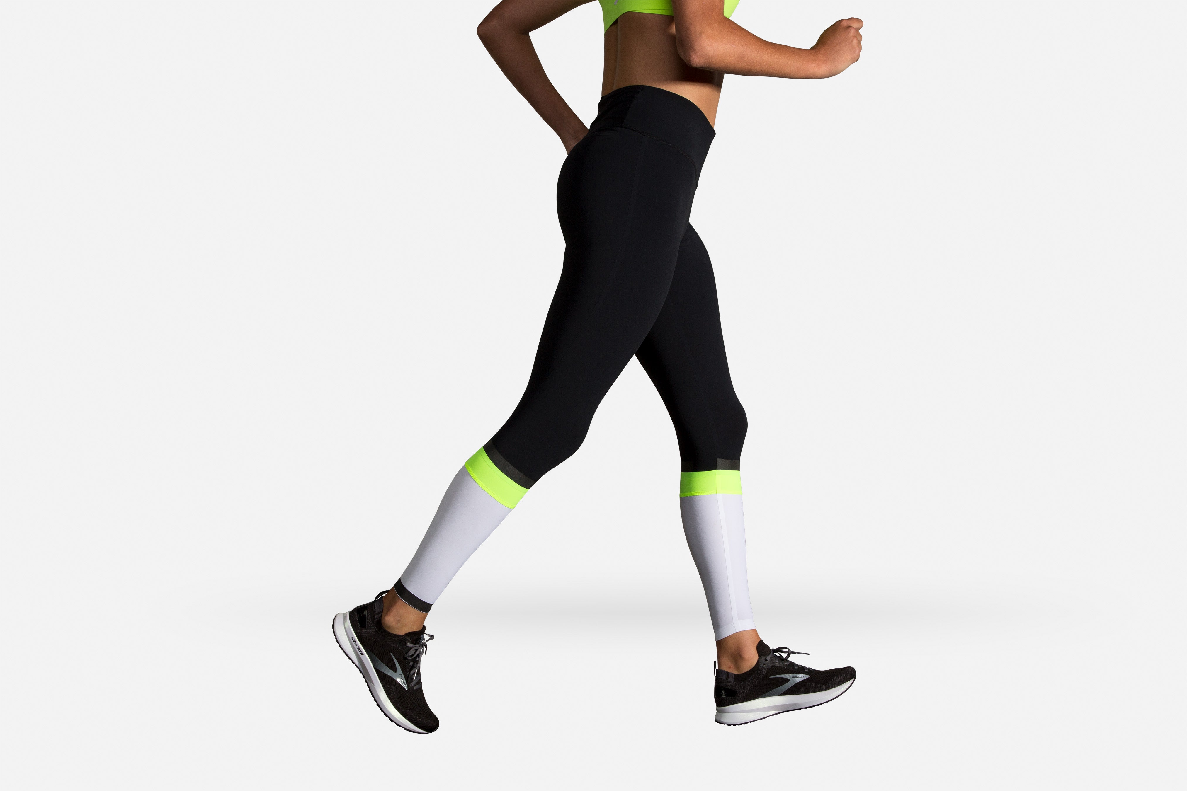 Women's Carbonite 7/8 High-Waisted Yoga Tights (753 Luminosity) - Perfect for Workout, Running & Gym