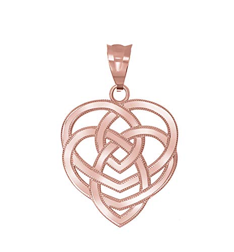 14K Gold Celtic Knot Pendant Necklace - Motherhood Symbol Jewelry for Women | Perfect Gift for Mom, Birthday, Anniversary & Special Occasions