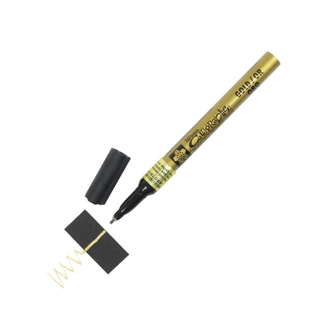 SAKURA Gold Calligraphy Pen - Fine Tip for Art & Lettering