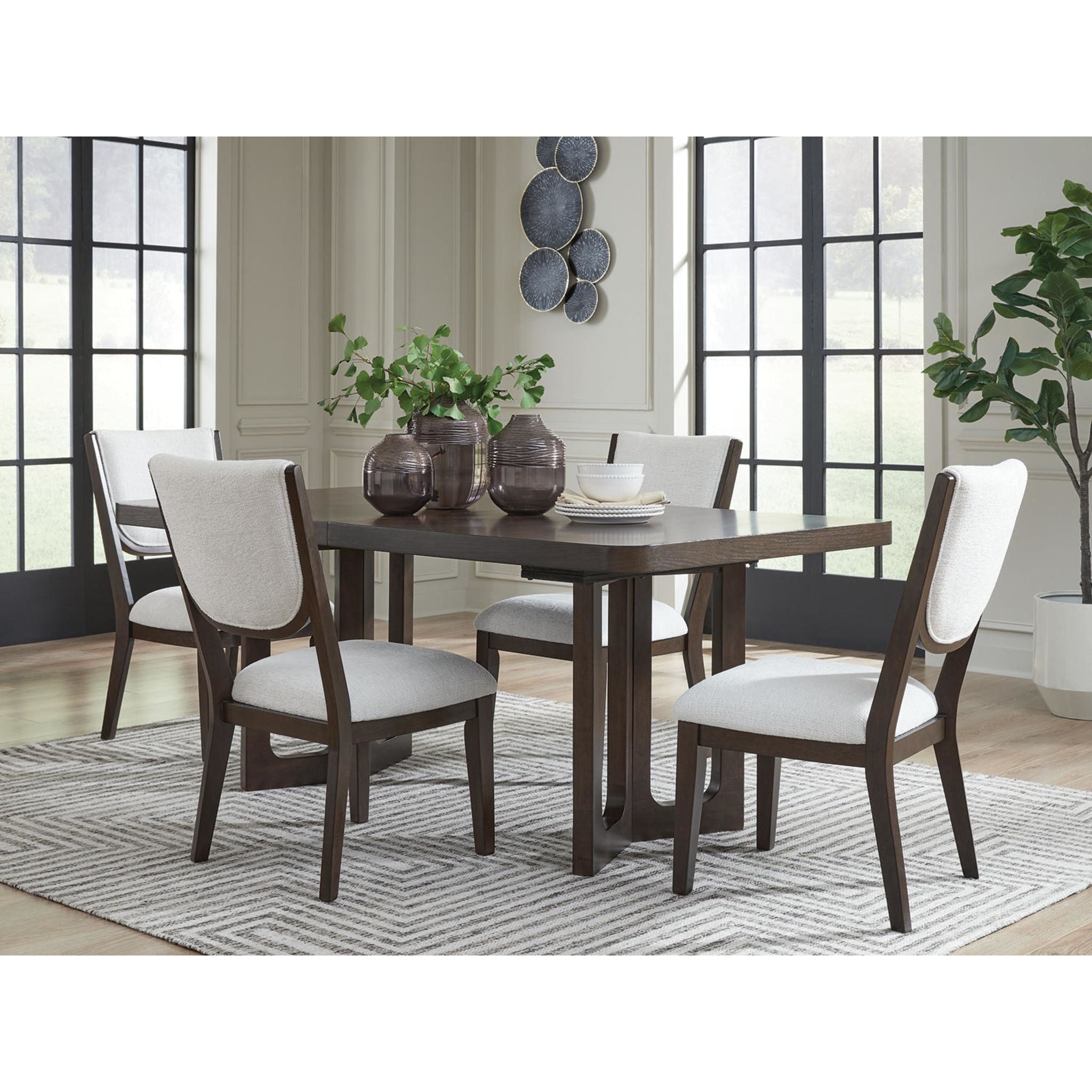 Breckington Exclusive 5-Piece Dining Set - Elegant Dinnerware for Family Meals & Entertaining | Perfect for Everyday Use & Special Occasions
