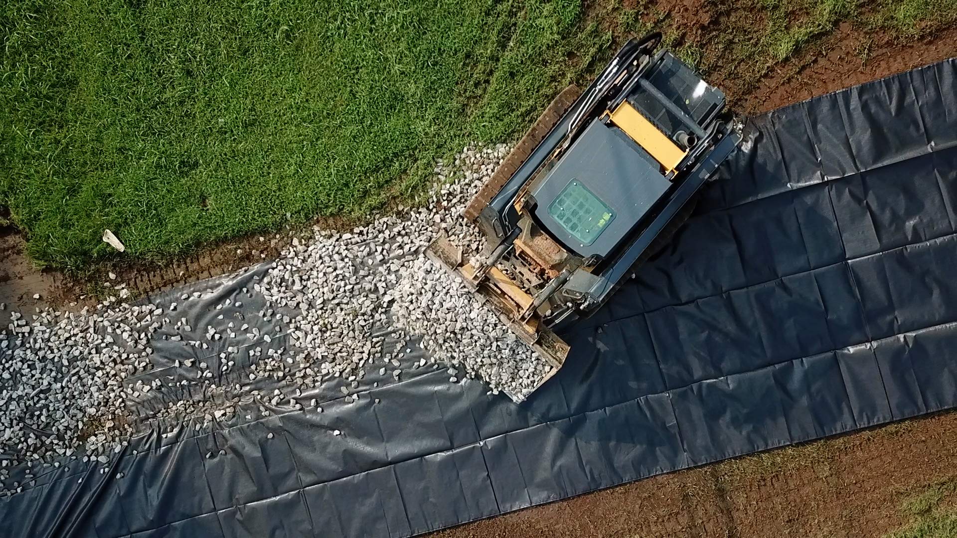 High Flow Rate Polyester Filter Fabric (12.5' X 60') - Commercial Grade Erosion Control Fabric - Perfect for Landscaping, Construction Sites & Drainage Systems