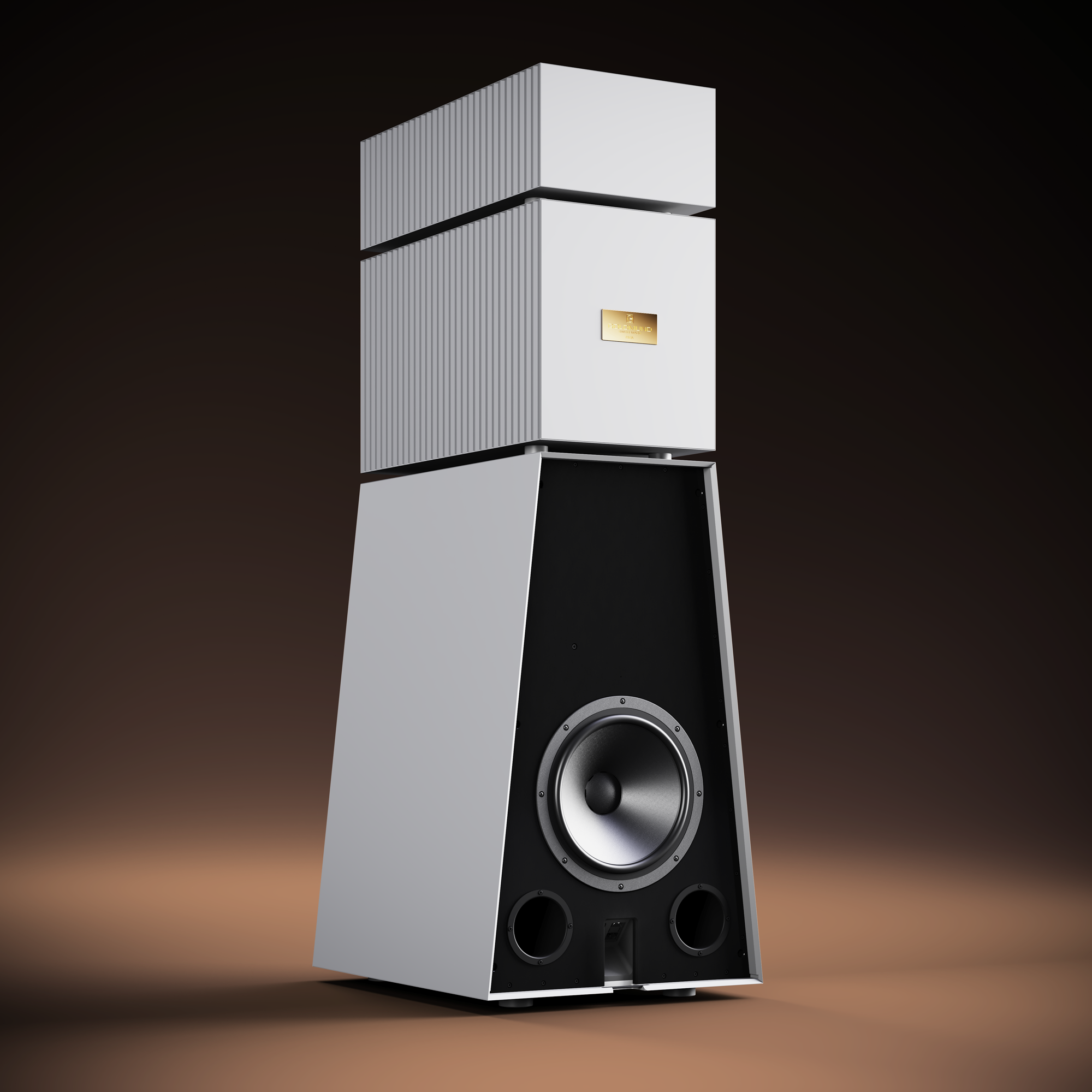 Goldmund THEIA Premium Active Wireless Bluetooth Speakers - High-Fidelity Sound for Home Theater, Music Studio & Audiophile Listening