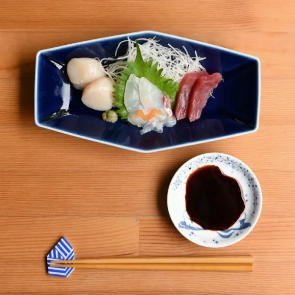 Hasami Yaki Japanese Ceramic Small Plates Set of 5 - Handcrafted Animal Design Tableware for Sushi, Desserts & Appetizers | Authentic Hasami Ware for Home Dining & Restaurant Use