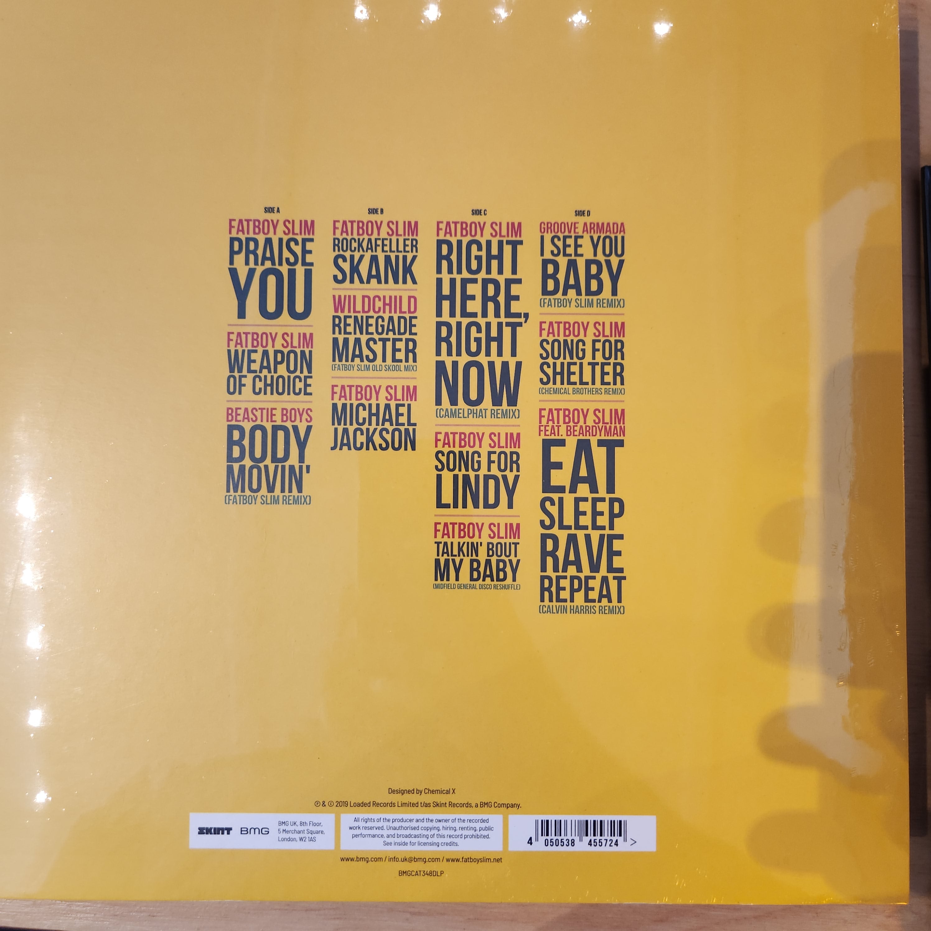 Fatboy Slim - The Best of (Double Vinyl LP) | Limited Edition Dance & Electronic Music for DJs & Collectors | Perfect for Home Listening & Party Playlists