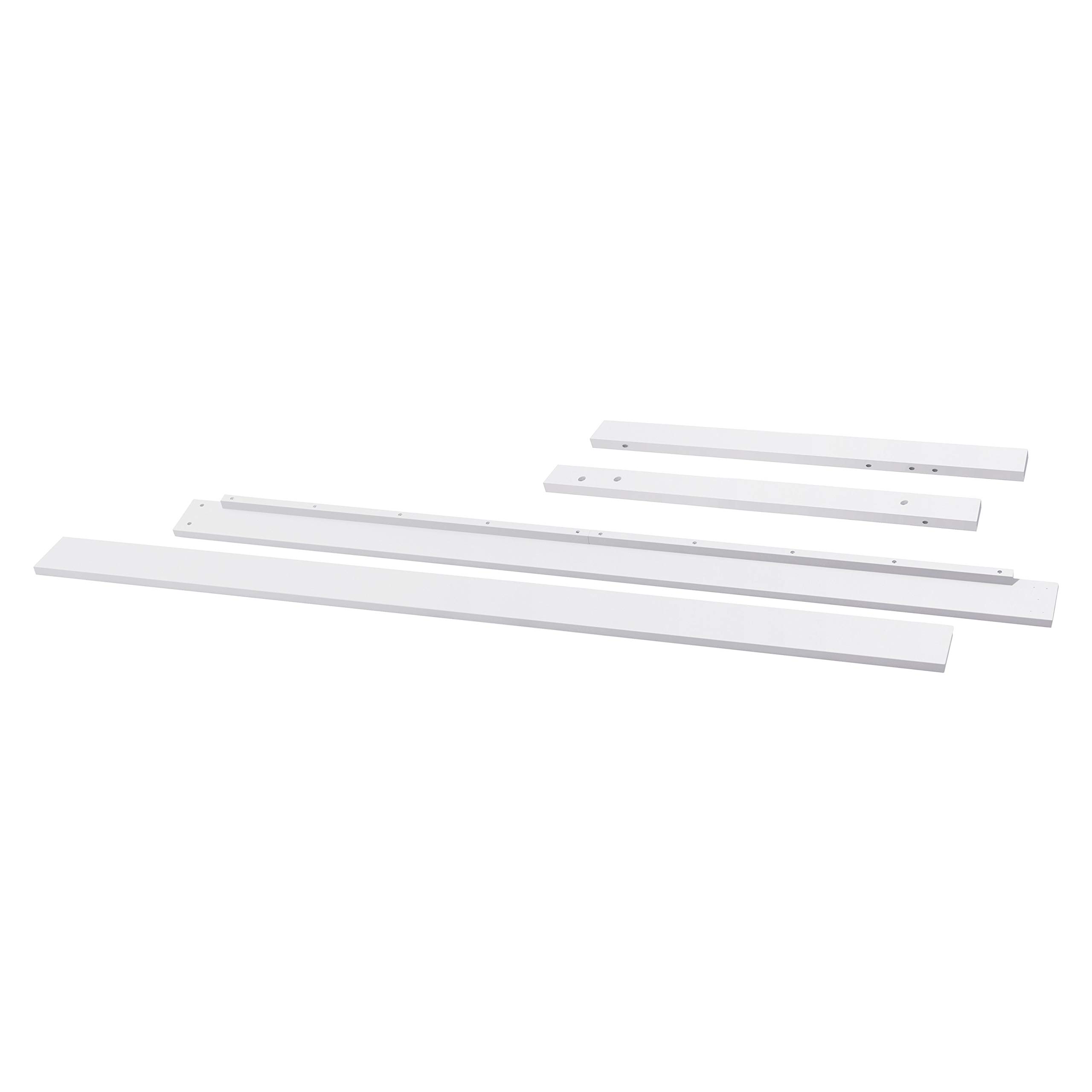 DaVinci Twin Size Conversion Kit (M12899) for Charlie Mini Crib & Changer Combo - White | Crib Mattress Converter for Toddler Bed Transition | Nursery Furniture Upgrade for Growing Baby