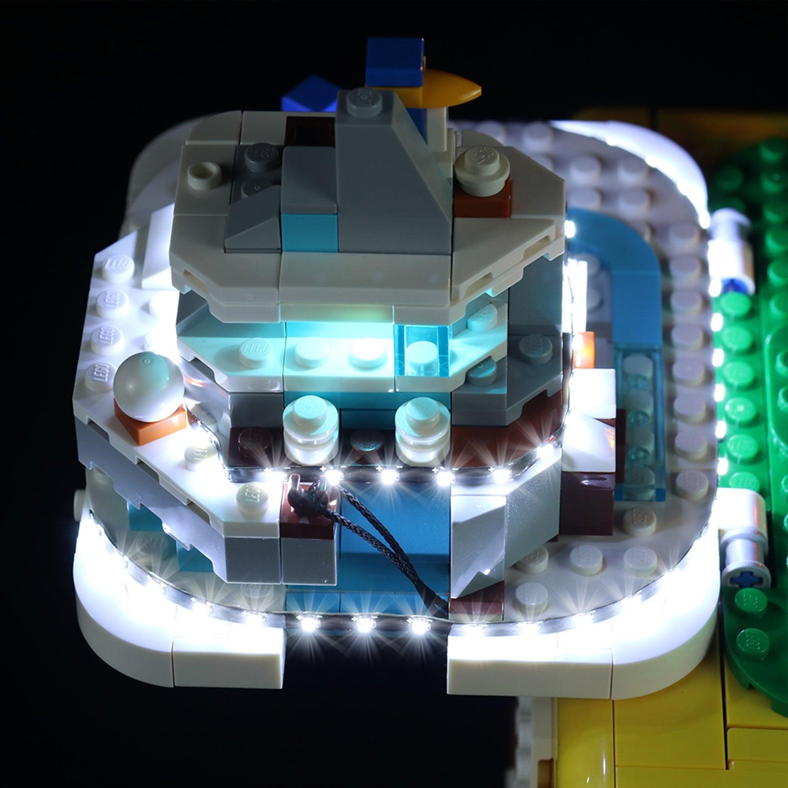 Best Light Kit for LEGO Ideas Super Mario Question Block 71395 - DIY Lighting Set for LEGO Builders & Collectors - Perfect for Home Display & Gaming Room Decor