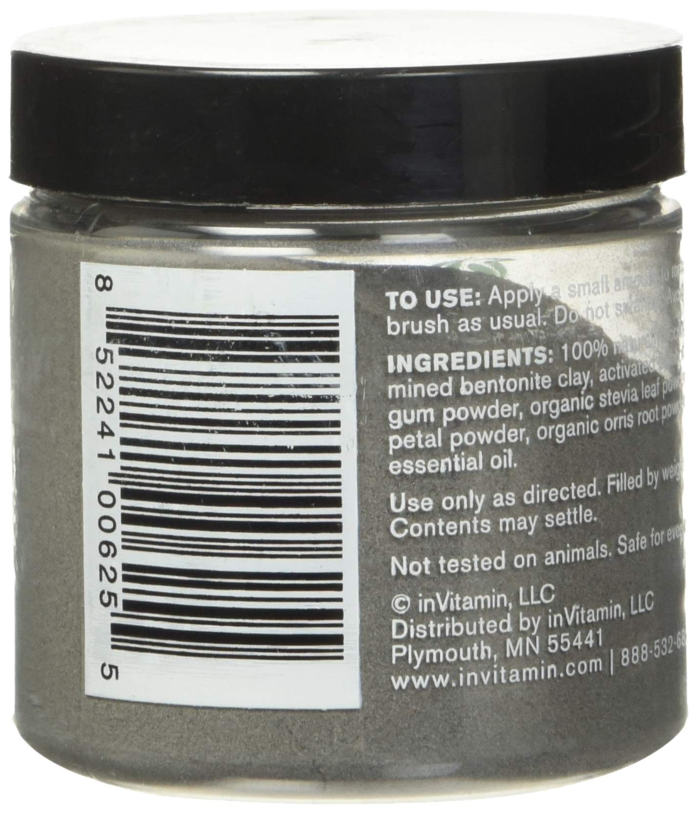 Natural Whitening Activated Charcoal Powder for Teeth & Gums - Spearmint Flavor | Teeth Whitening, Oral Care & Stain Removal | Perfect for Daily Dental Hygiene & Fresh Breath