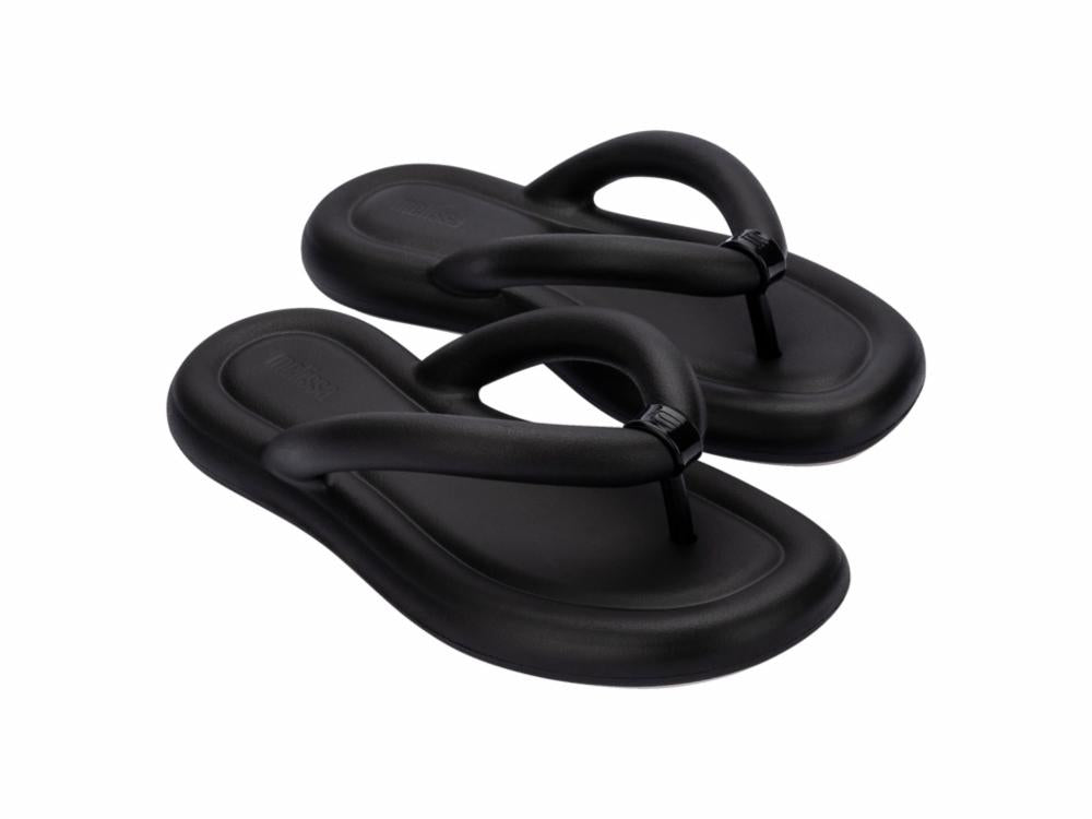 Melissa Women's 33531 Black Leather Loafers - Comfortable Slip-On Shoes for Work, Office & Casual Wear