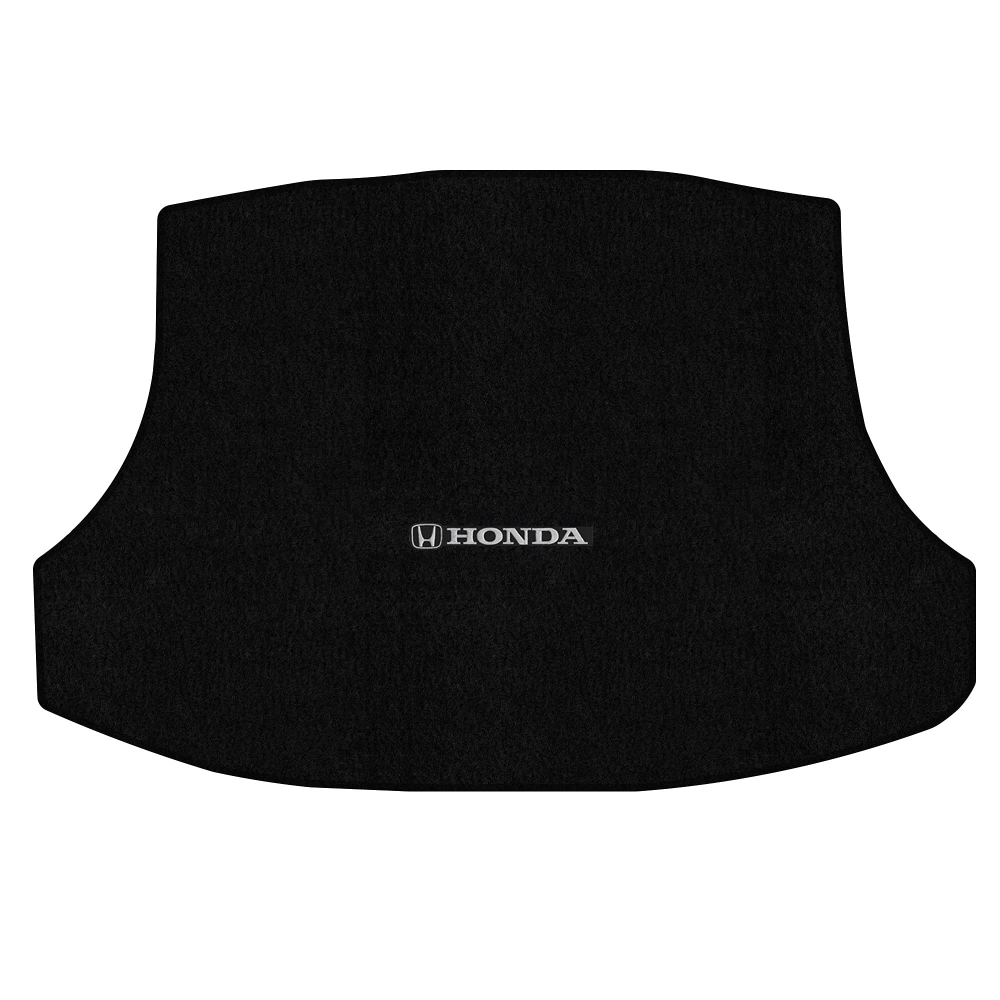 Premium Custom-Fit Carpet Floor Mats for 2012-2013 Honda Civic 2-Door (Si Compatible) - Luxury Car Floor Liners with Silver H Logo & Black Trunk Mat | All-Weather Protection & Enhanced Interior Style