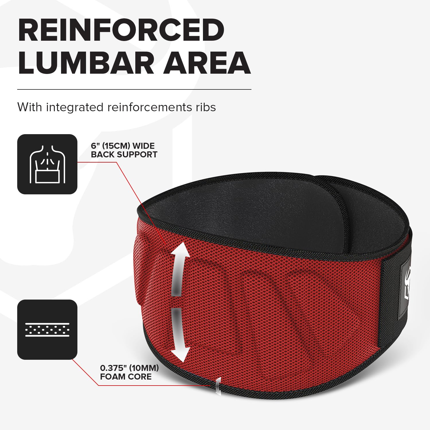 Premium Weightlifting Belt for Men & Women - 6
