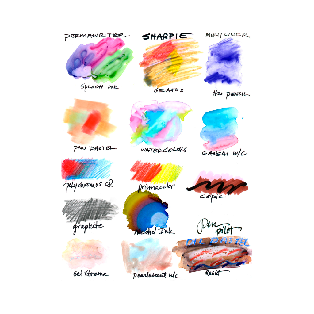 Eco-Friendly Multi Media Mineral Paper Pad - 240 GSM, 20 Sheets 11