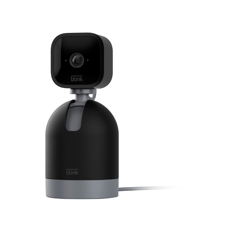 Blink Mini Pan-Tilt Security Camera - HD 1080p, Alexa Compatible, Night Vision, Motion Detection - Perfect for Home, Office & Indoor Surveillance