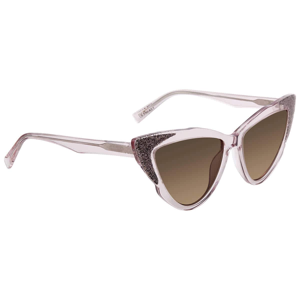 Vera Wang Caroline Crystal Pink Sunglasses for Women - UV Protection, Fashionable & Elegant - Perfect for Beach, Driving & Outdoor Activities