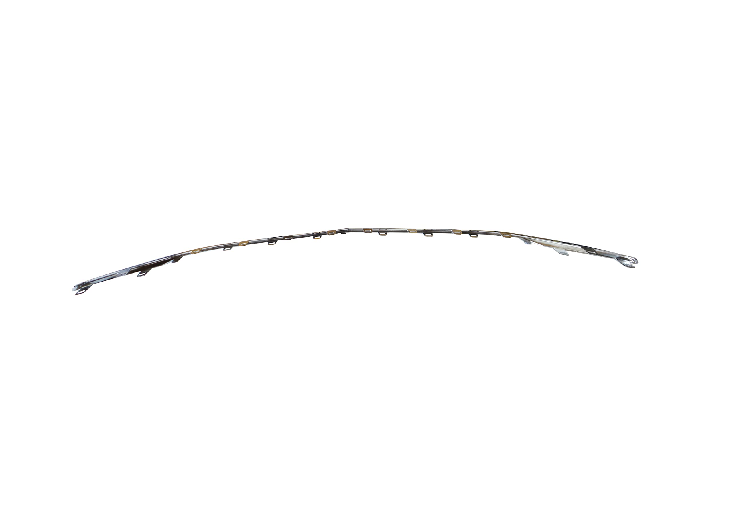 2015-2019 Cadillac ATS Front Bumper Cover Molding Trim - Chrome Plastic Replacement Part (Fits OEM 22879656) | Perfect for Car Repair & Auto Body Restoration