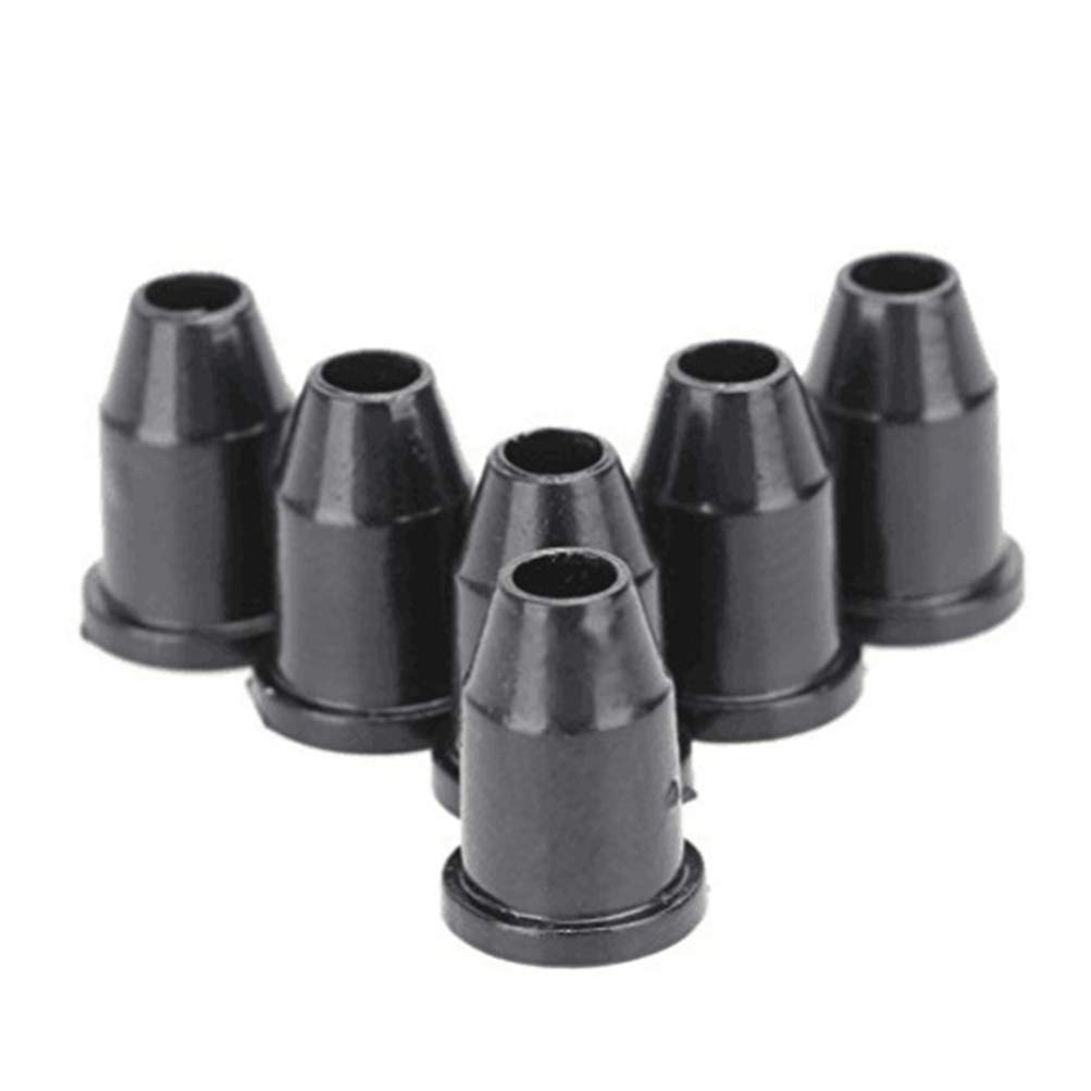 Milisten 30PCS Vintage Telecaster Strings Through Body Guitar String Mounting Ferrules - Black Replacement Parts for Fender Style Electric Guitars | Perfect for Guitar Repair, Maintenance & Custom Builds