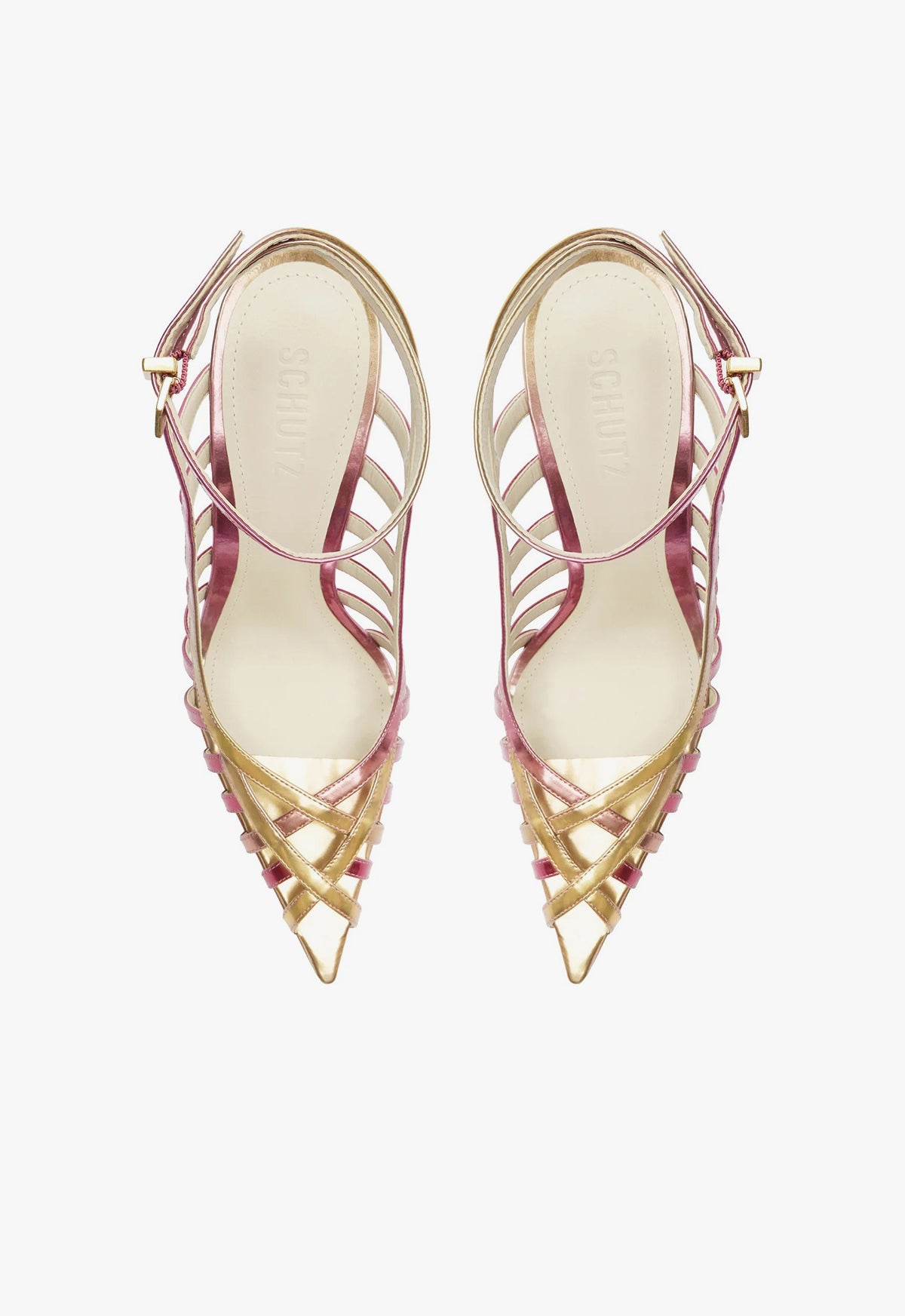Iris Specchio Leather Pump Shoes for Women - Elegant Pointed Toe High Heels for Work, Party & Special Occasions