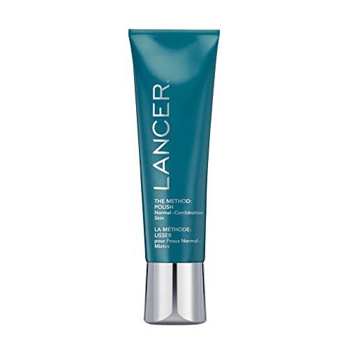 Lancer Skincare The Method: Polish Facial Exfoliator - Daily Exfoliating Face Wash with Natural Minerals for Normal & Combination Skin, 4.2 Fl Oz | Gentle Cleansing & Smoothing for Radiant Skin | Perfect for Morning & Night Skincare Routine