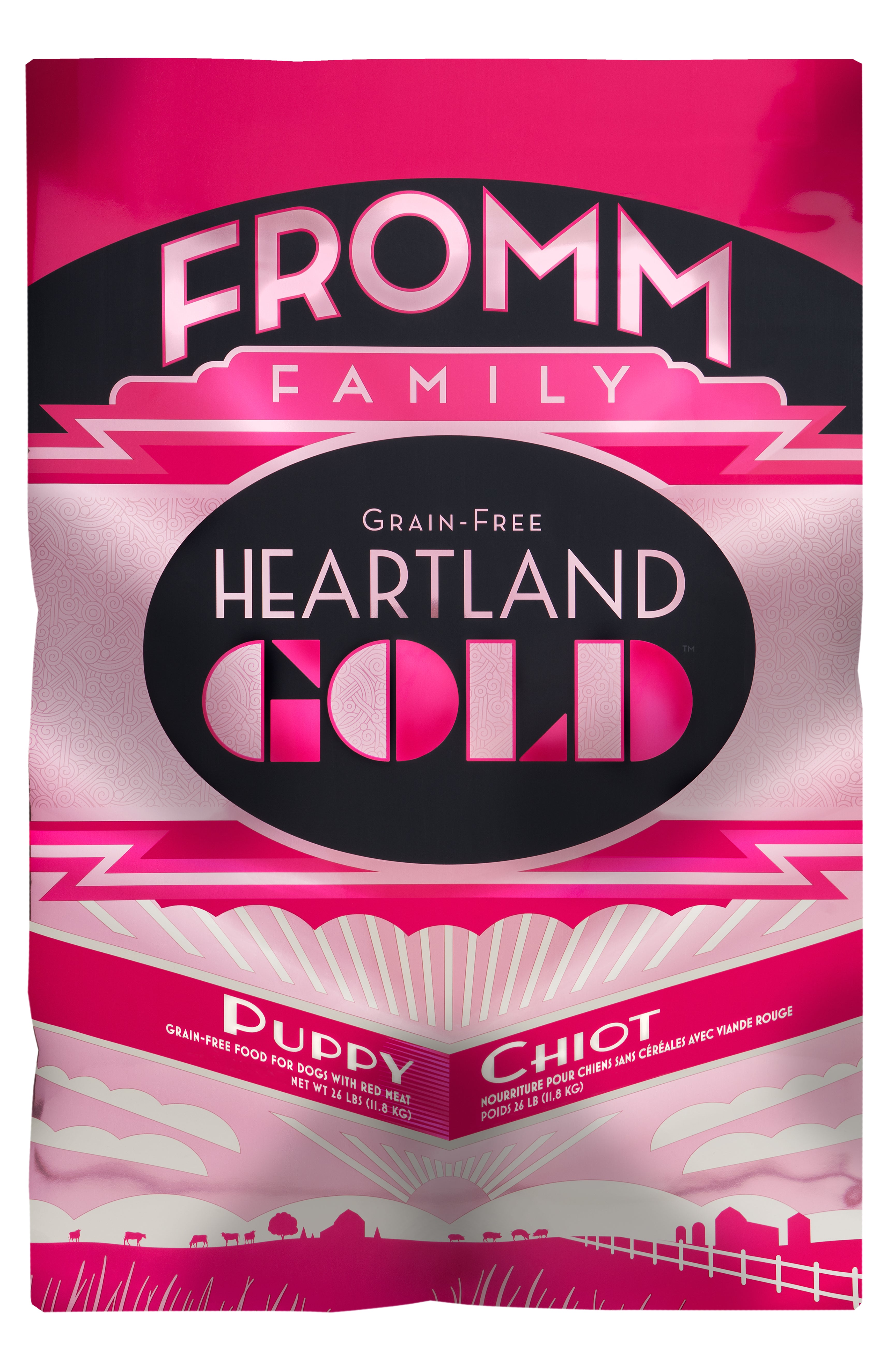 Fromm Heartland Gold Grain Free Dry Dog Food for Puppies - High Protein, Natural Ingredients for Healthy Growth - Perfect for Small Breed Puppies & Active Dogs