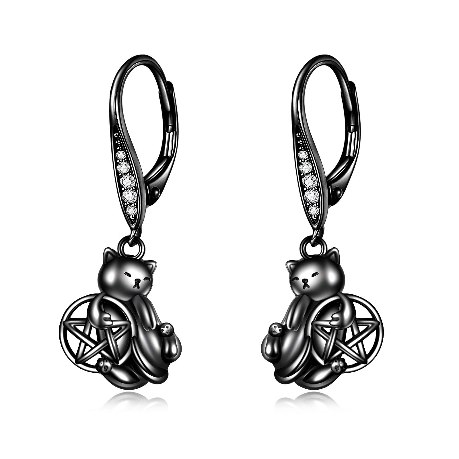 925 Sterling Silver Animal Dangle Drop Earrings for Women - Elegant Birthday Gift, Party Jewelry & Everyday Fashion Accessory