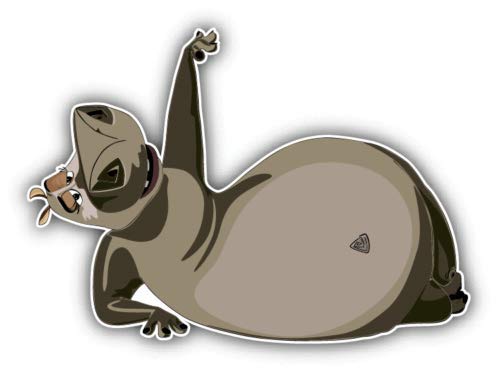 Madagascar Gloria Cartoon Vinyl Stickers - Waterproof Decals for Cars, Trucks, Laptops, Windows & Walls - Perfect for Kids Rooms, Office Decor & Vehicle Customization