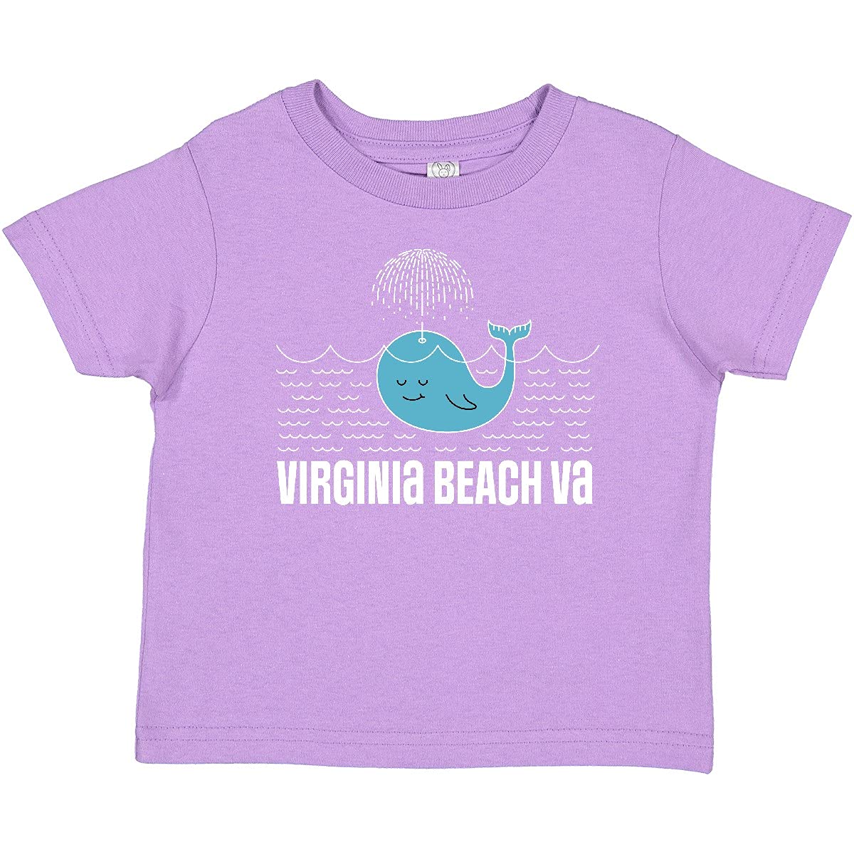Inktastic Virginia Beach VA Cute Vacation Gift Baby T-Shirt - Soft Cotton Tee for Infants & Toddlers - Perfect Beach Souvenir, Family Trip Memento & Casual Outfit