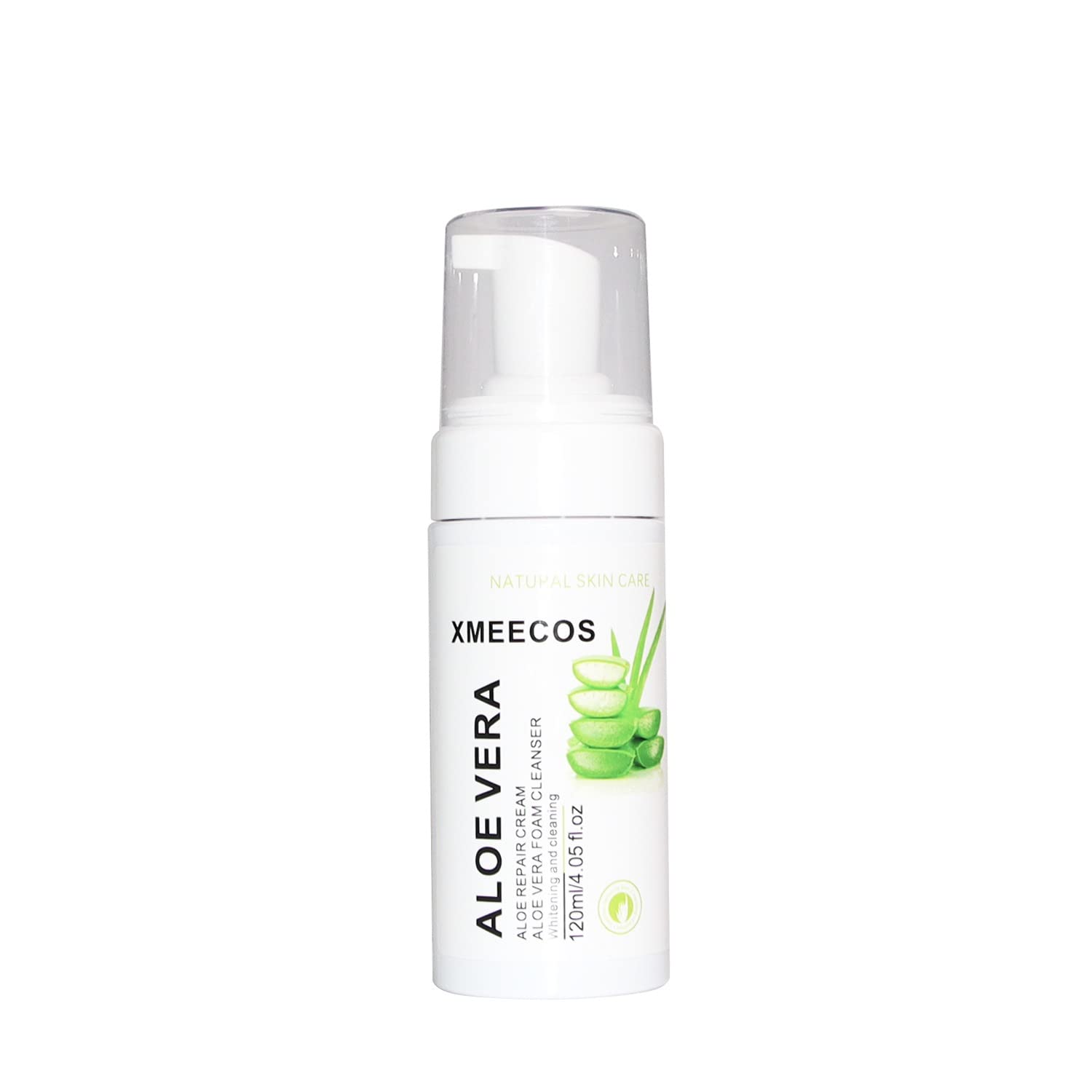 Rose Foam Cleanser & Makeup Remover - Hydrating Aloe Vera Face Wash with Rose Repair, Cruelty-Free & Vegan - Perfect for Sensitive Skin & Daily Skincare Routine