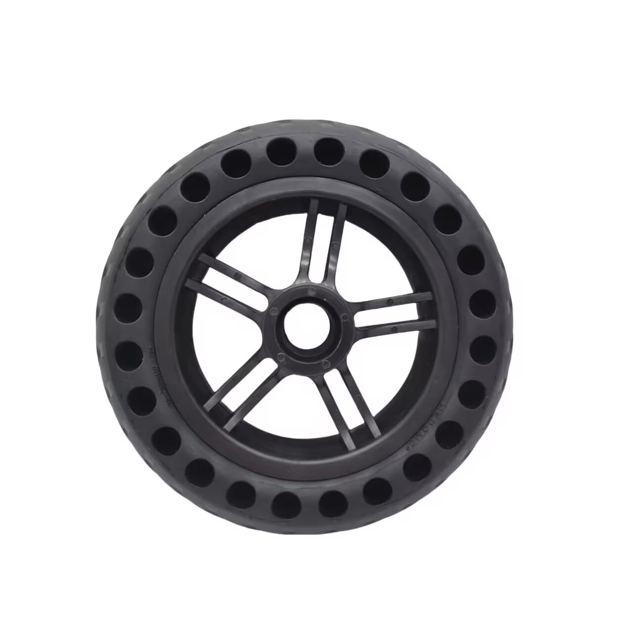 8 Inch Electric Scooter Rear Wheel Replacement - Compatible with Kugoo S1 Plus, Non-Pneumatic Solid Tire Hub Motor (Perfect for Urban Commuting & Last-Mile Transportation)