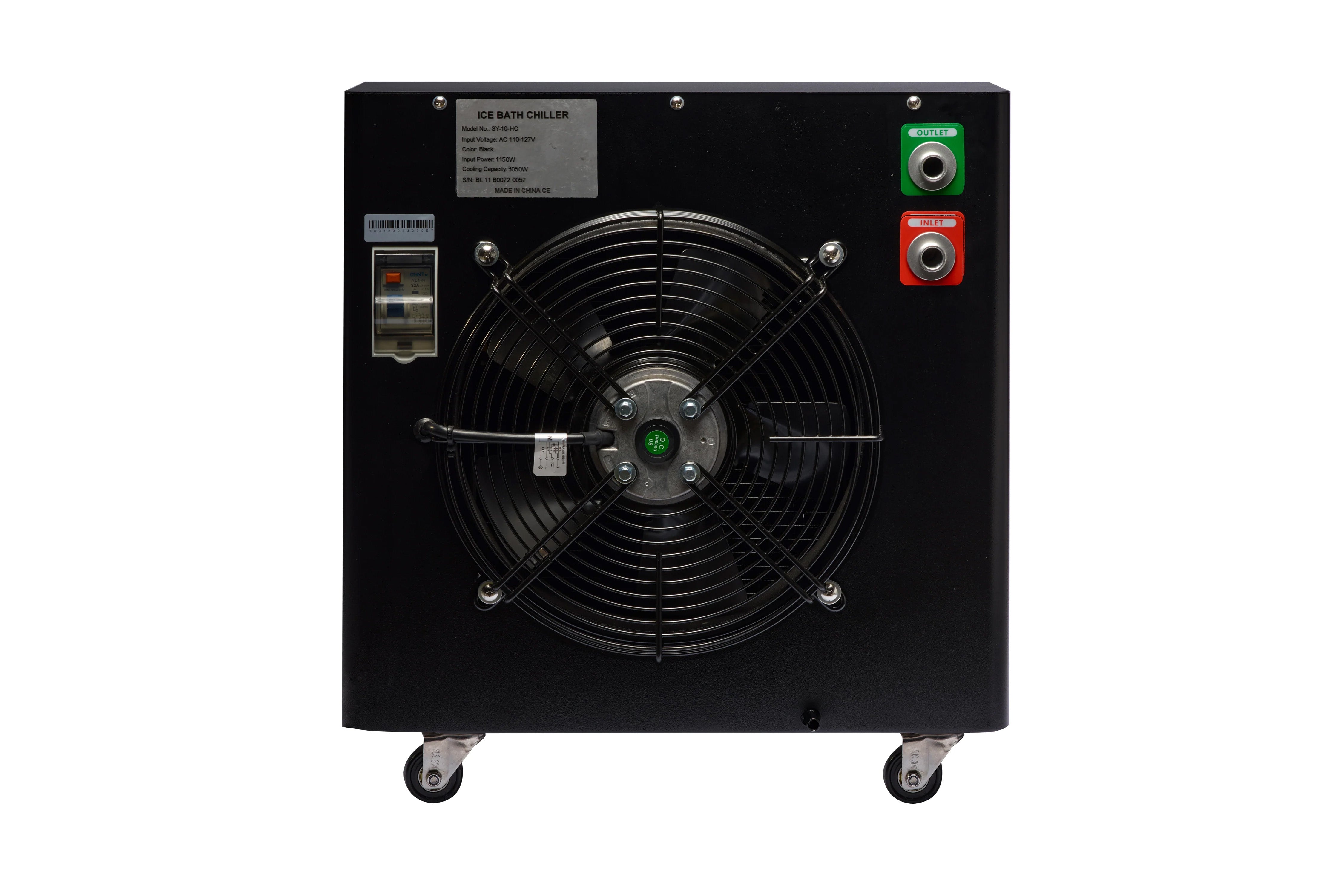 1.0 HP Dynamic Cold Therapy Chiller Cooling & Filtration System for Cold Plunge Tubs - Portable Ice Bath Recovery for Athletes & Pain Relief